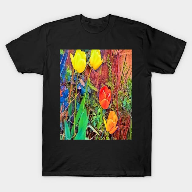 The tulips - flowers T-Shirt by All my art